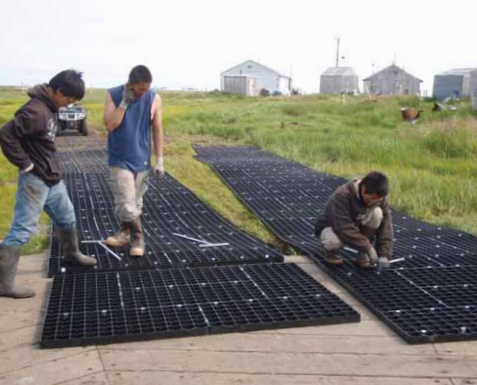 ATV Trail Hardening GeoTerra Mat Assembly