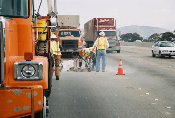 GeoSet Concrete Repair Prep Work